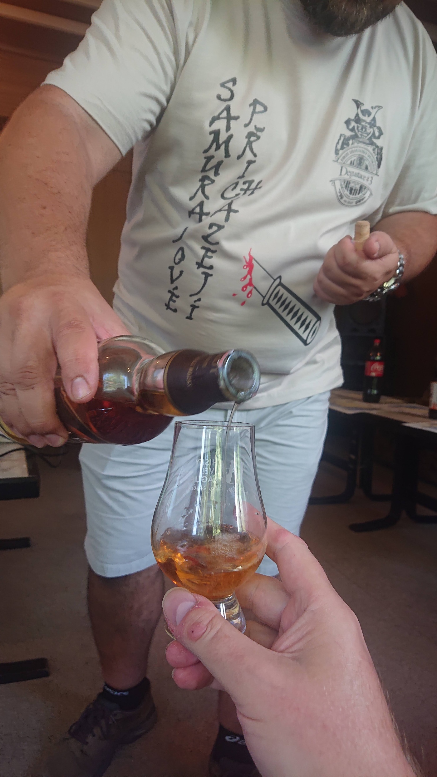 Degustace DDS # 3 - Samurajov pichzej - zijsk whisky
Lout - 13.8.2022
DDS SSaM (Divize degustanch specialist Spolku Sbratel alkoholickch Miniatur)
Fuyu Mizunara Finish - Masahiro pure malt - Paul John Brilliance - Amrut fusion - Kavalan Oloroso Sherry Oak - Kavalan Vinho Barrique