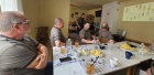 Degustace DDS # 5 - Vy(Whi)sok kola ivota
Zboen Kostelec - 12.8.2023
DDS SSaM (Divize degustanch specialist Spolku Sbratel alkoholickch Miniatur)
Whisky Ginger (Tullamore Dew) - Old Fashioned (Jack Daniel`s) - Dimple 15yo blended whisky - Glenfiddich 12yo single malt whisky - Aberfeldy 12yo single malt whisky - Arran Sauternes cask finish single malt whisky - Penicillin (Ballantines fines`t, Laphroaigh islay single malt scotch whisky) - Highland Park 12yo single malt whisky - Kilchoman Machir Bay single malt whisky - Port Charlotte Heavily Peated single malt whisky