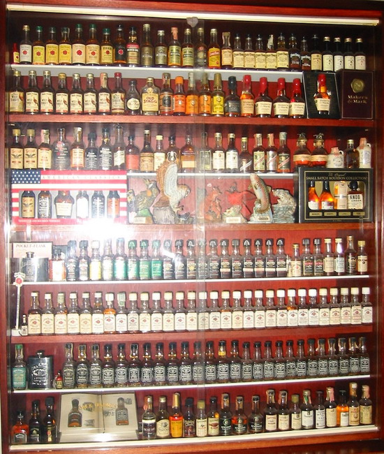 Karel Klepl - ukka zbierky minibottles