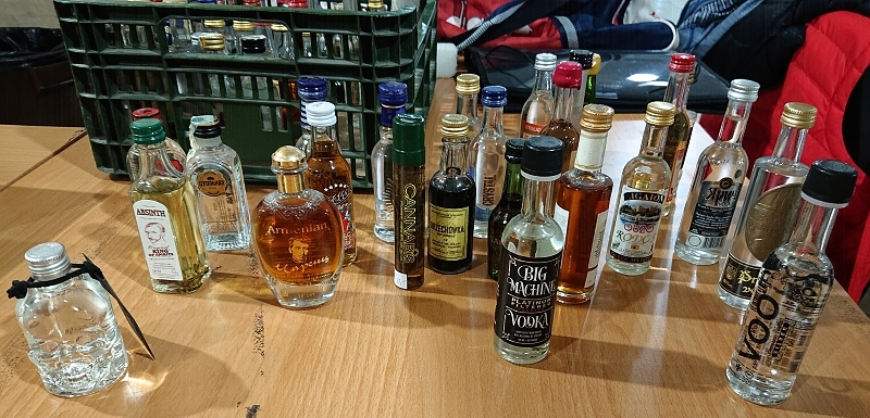 Burza minifatiiek alkoholu - Minibottles collectors meeting
Praha - 24.11.2018
SSaM - Spolek Sbratel alkoholickch Miniatur