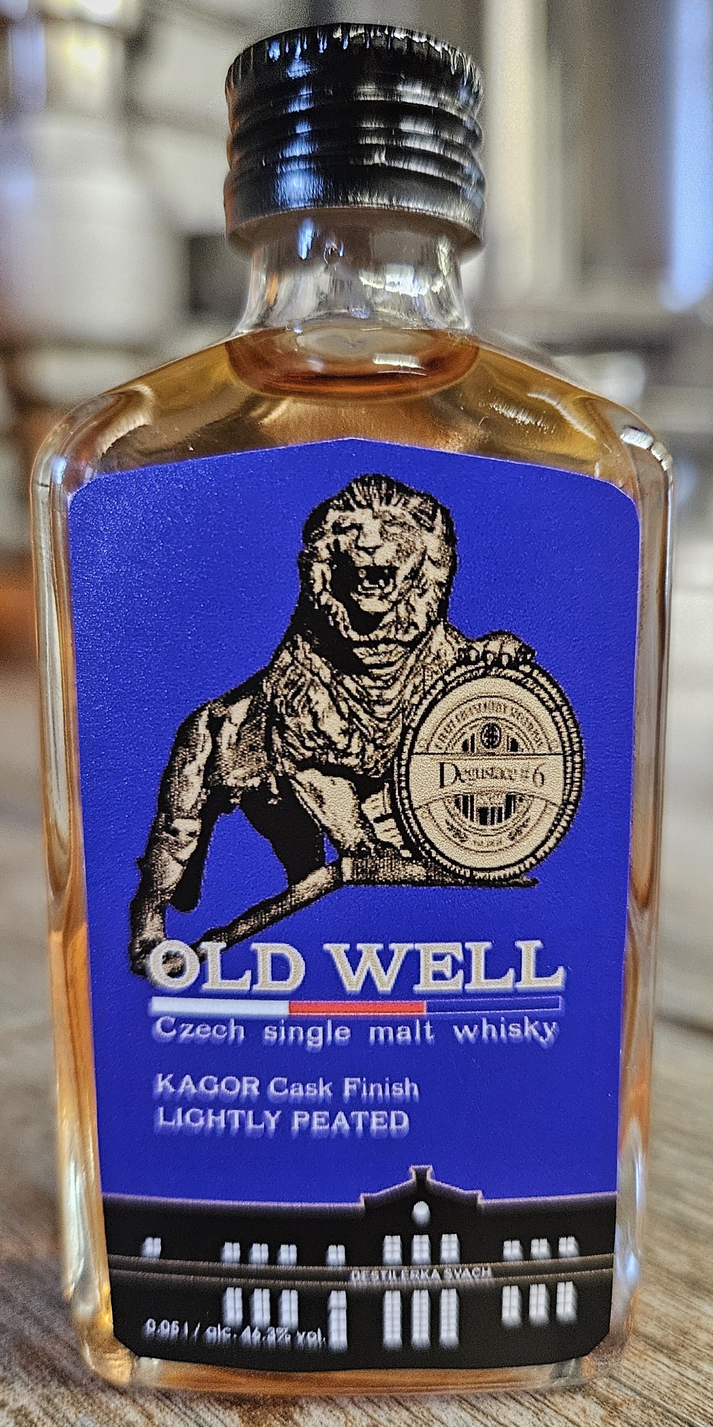 16. vron lensk schze SSaM
Kcov - 13.4.2024
Divize degustanch specialist
Degustace #6
Old Well
Czech single malt whisky
Kagor Cask finish
Lightly peated