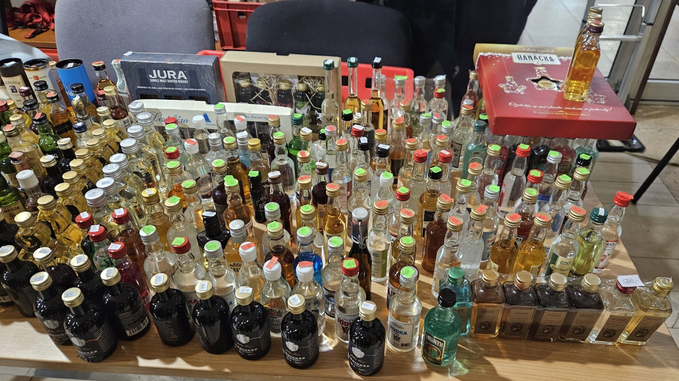 SSaM - Burza minif�a�ti�iek alkoholu - Minibottles collectors meeting
Praha - 30.11.2024