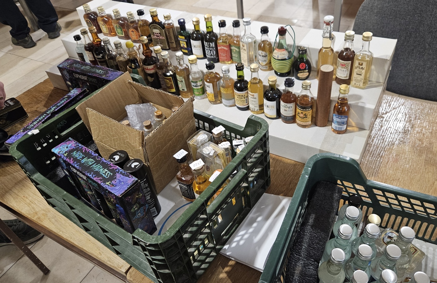 SSaM - Burza minif�a�ti�iek alkoholu - Minibottles collectors meeting
Praha - 30.11.2024