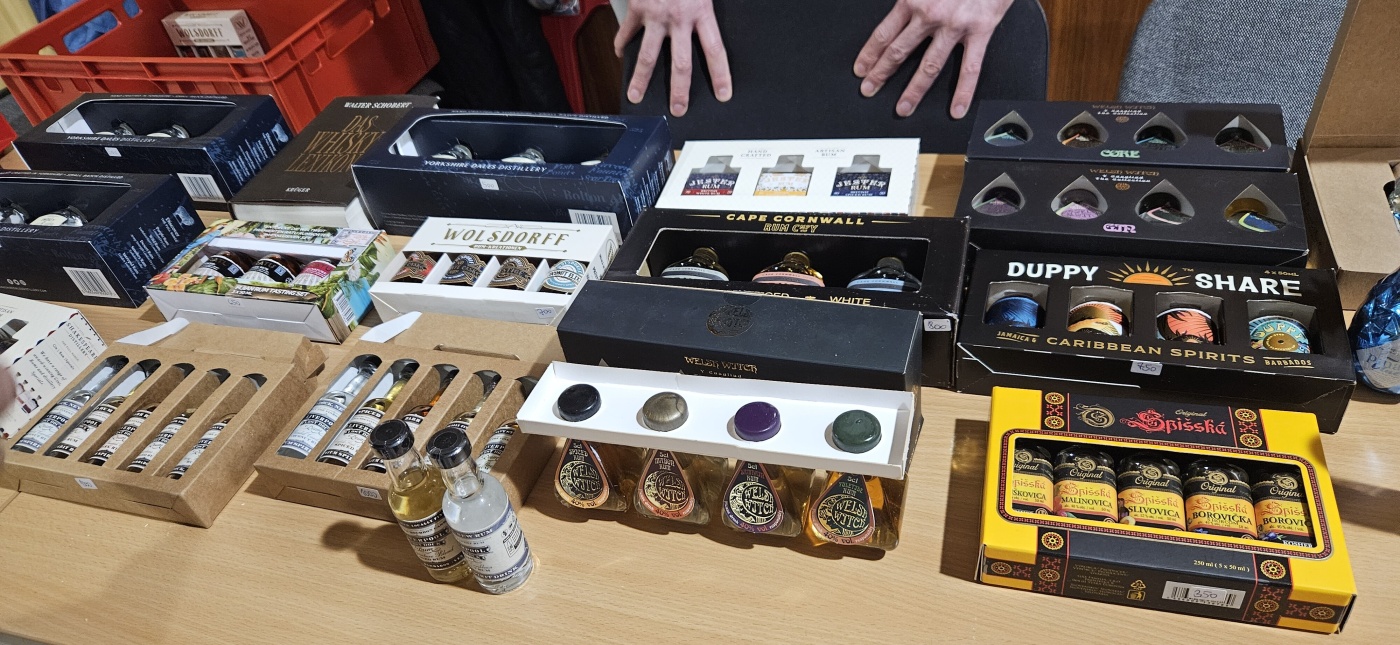 SSaM - Burza minif�a�ti�iek alkoholu - Minibottles collectors meeting
Praha - 30.11.2024