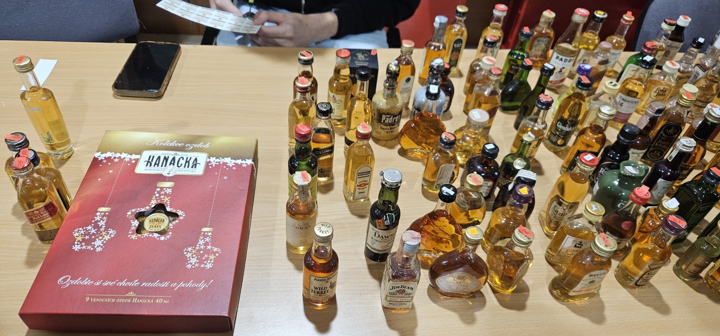 SSaM - Burza minif�a�ti�iek alkoholu - Minibottles collectors meeting
Praha - 30.11.2024