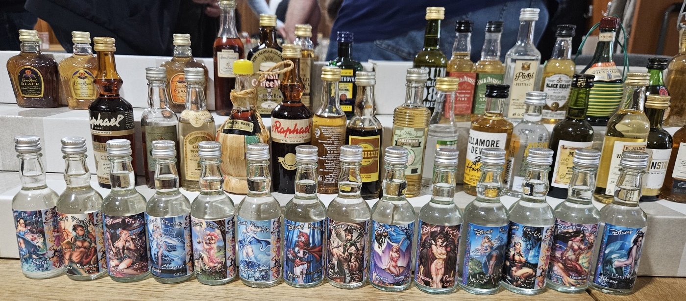 SSaM - Burza minif�a�ti�iek alkoholu - Minibottles collectors meeting
Praha - 30.11.2024