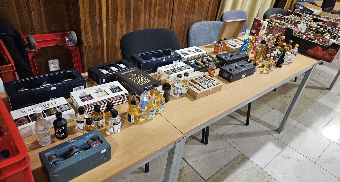 SSaM - Burza minif�a�ti�iek alkoholu - Minibottles collectors meeting
Praha - 30.11.2024