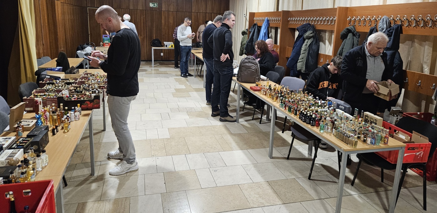 SSaM - Burza minif�a�ti�iek alkoholu - Minibottles collectors meeting
Praha - 30.11.2024