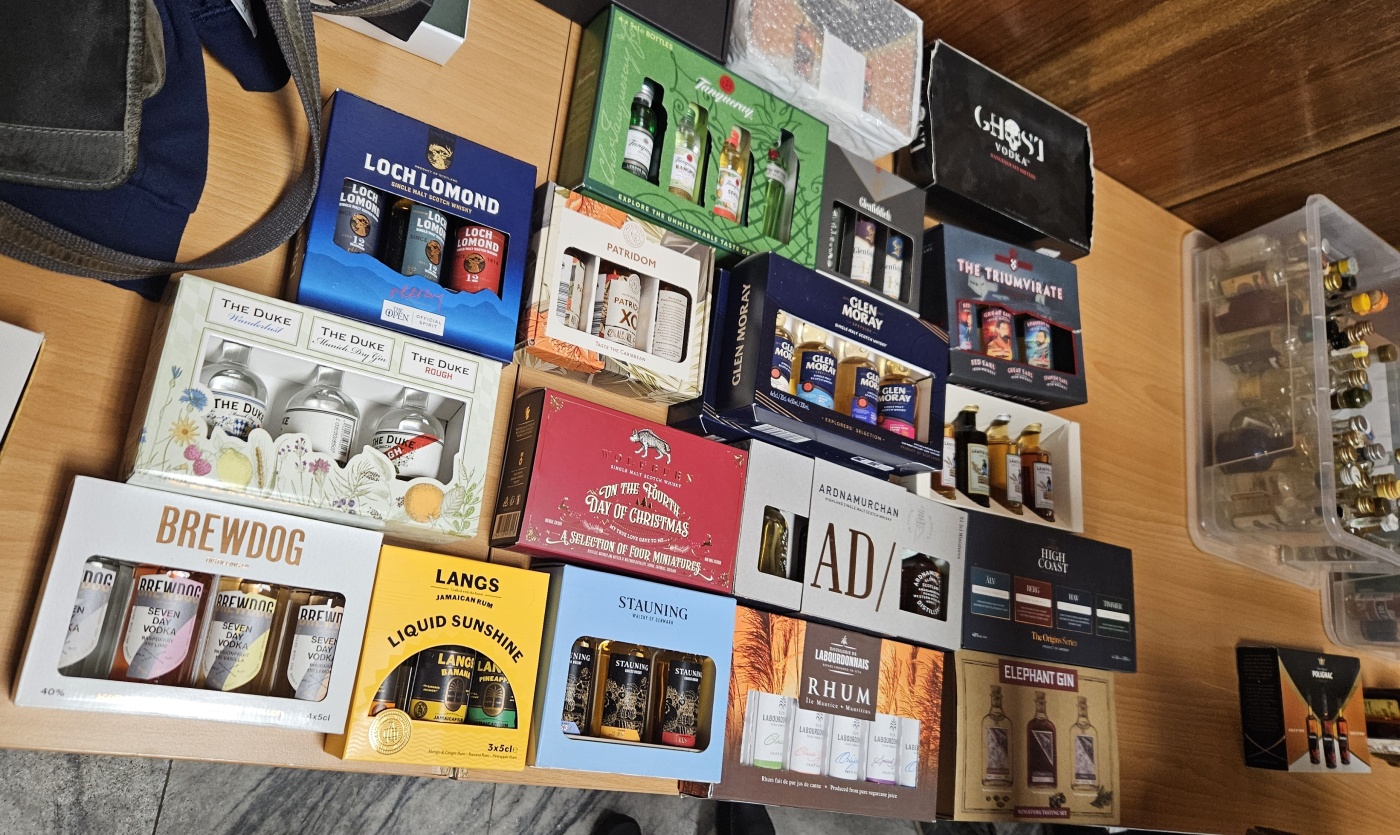 SSaM - Burza minif�a�ti�iek alkoholu - Minibottles collectors meeting
Praha - 17.5.2025