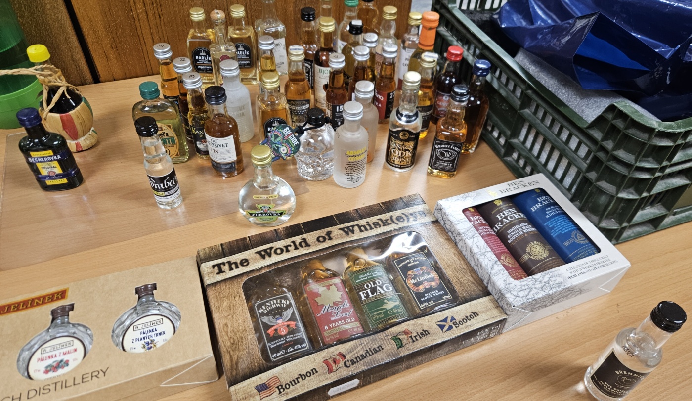SSaM - Burza minif�a�ti�iek alkoholu - Minibottles collectors meeting
Praha - 16.5.2026