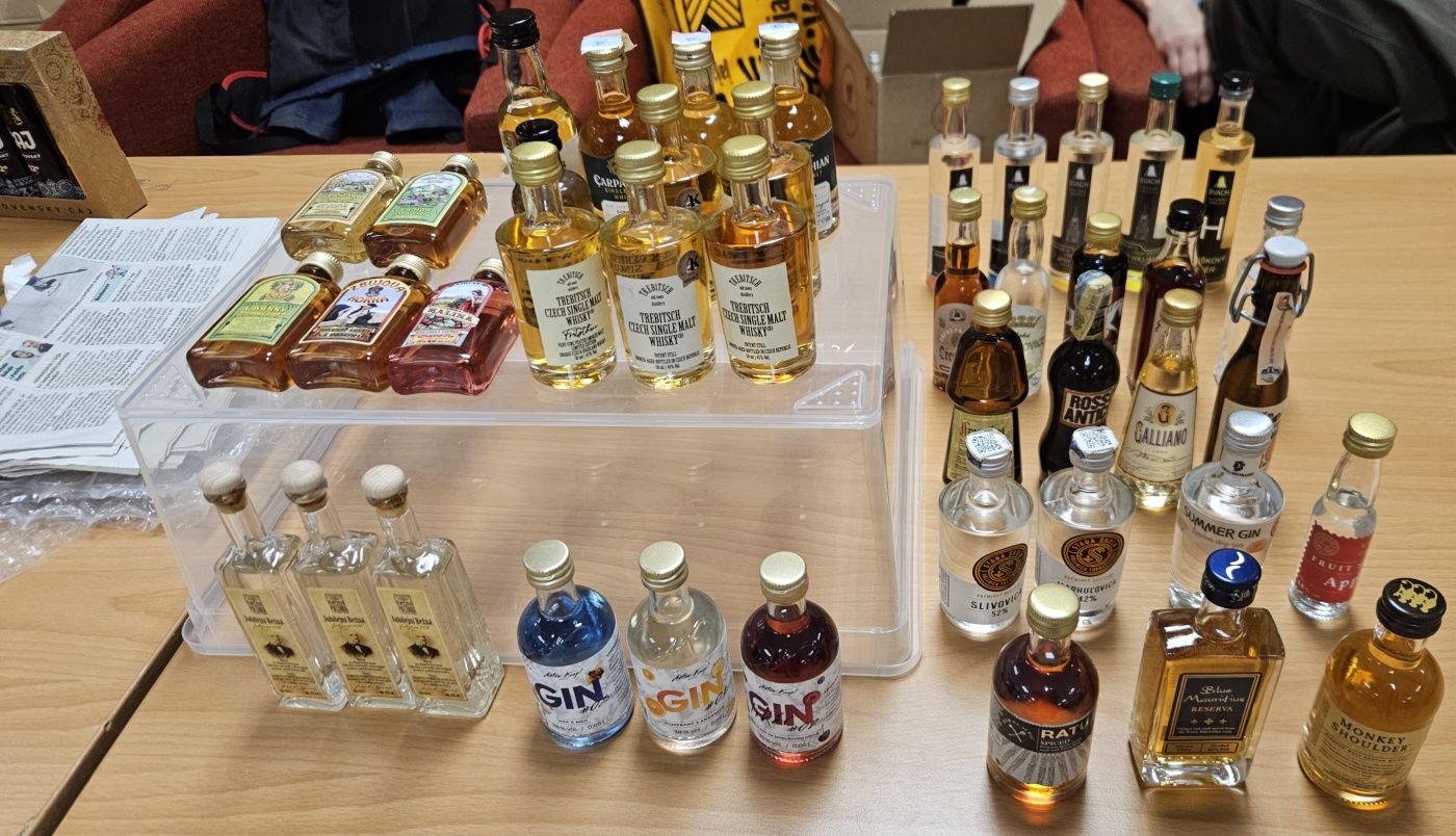 SSaM - Burza minif�a�ti�iek alkoholu - Minibottles collectors meeting
Praha - 16.5.2026